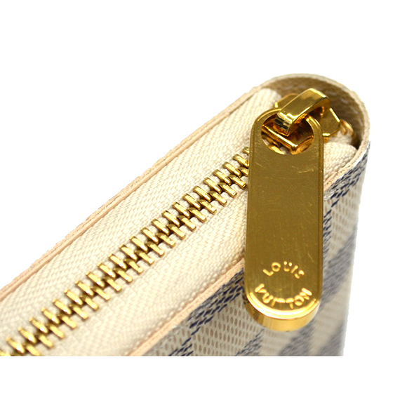 Louis Vuitton Zippy Wallet Long Wallet Damier Azur - Picture 2 of 4